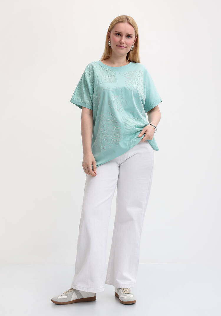 Футболка с рисунком из страз шир.  750, рис. 13