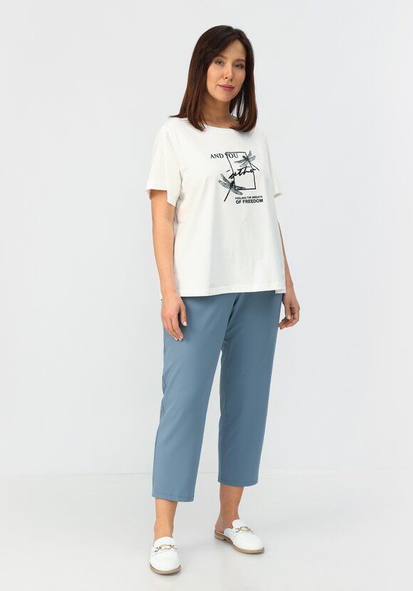 Футболка с дизайнерским принтом шир.  580, рис. 2