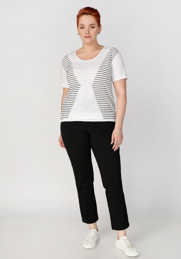 Блуза с принтом Агнес шир.  580, рис. 12