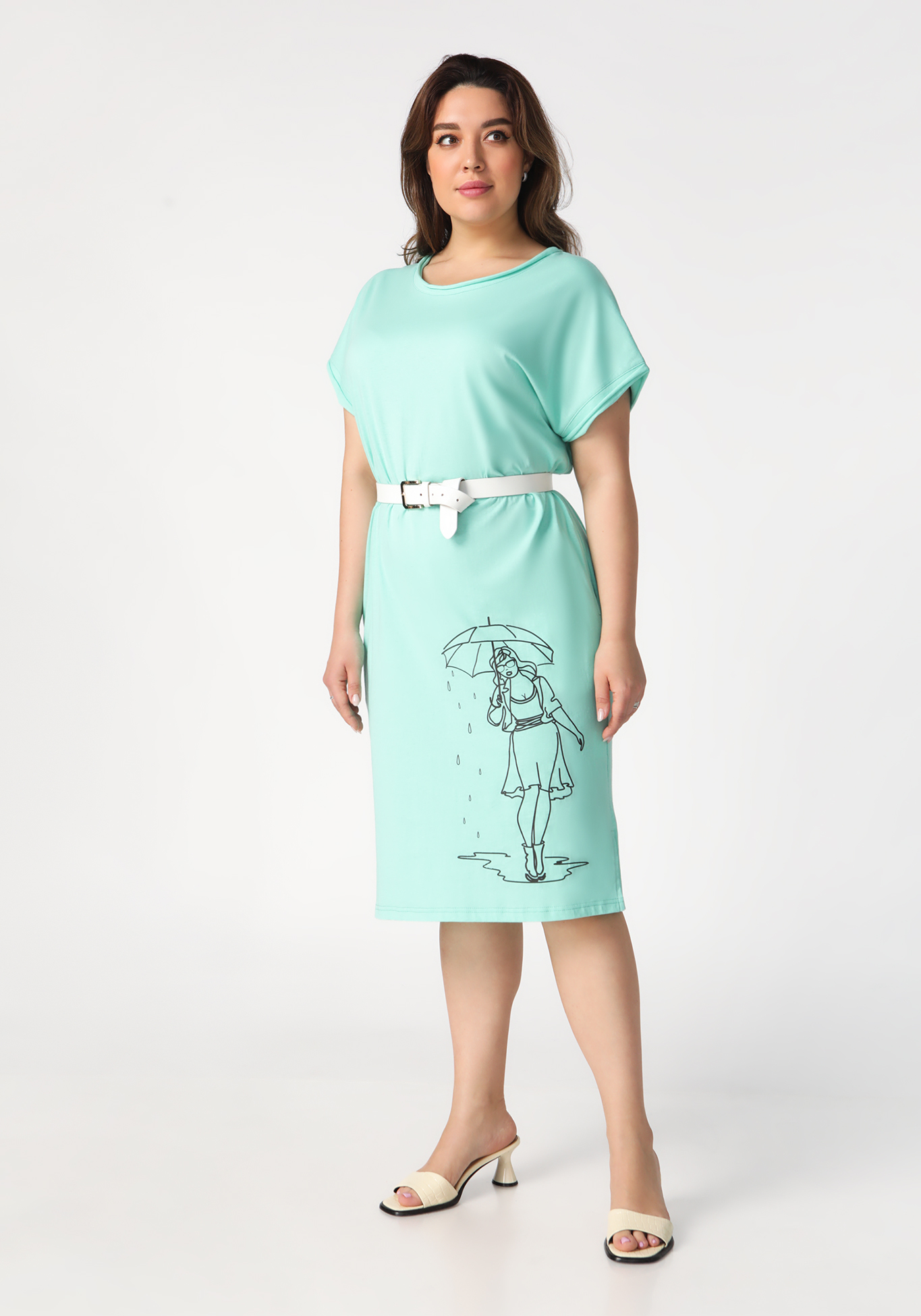 Платье «Легкая прогулка» ZORY, размер 50, цвет красный - фото 8