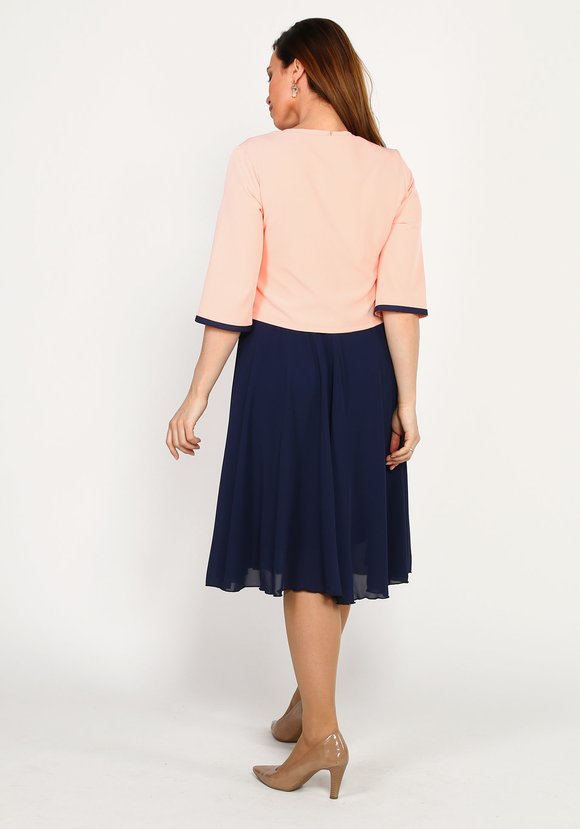 Комплект: платье и болеро шир.  580, рис. 5