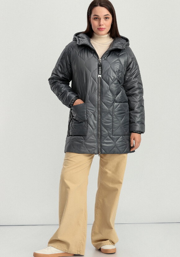 Куртка на молнии с капюшоном Милана шир.  580, рис. 32