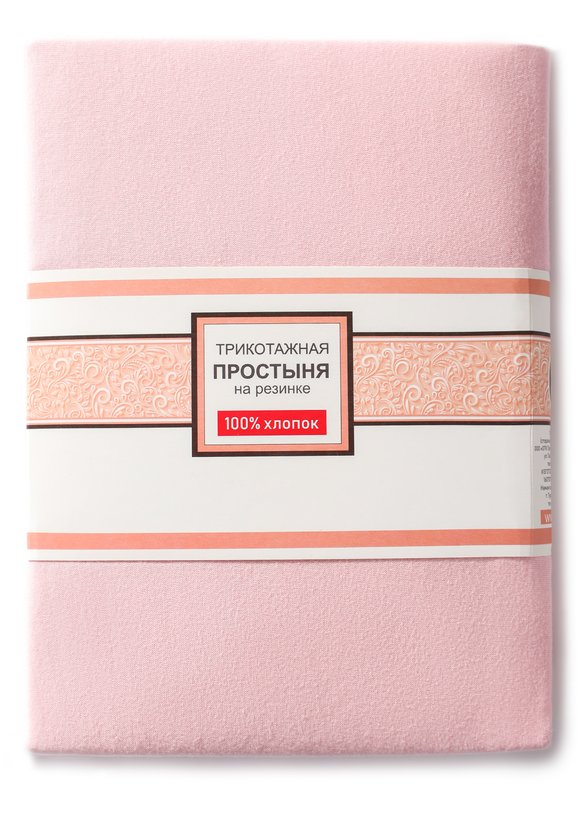 Простыня трикотажная на резинке Гладь шир.  580, рис. 18