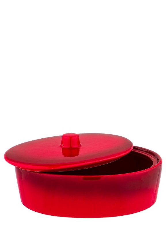 Блюдо для запекания керамическое с крышкой шир.  580, рис. 12