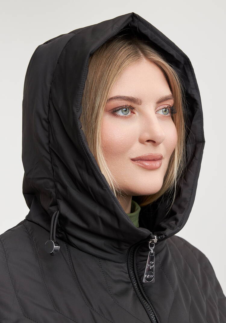 Пальто с фигурной стежкой Стефания шир.  750, рис. 29