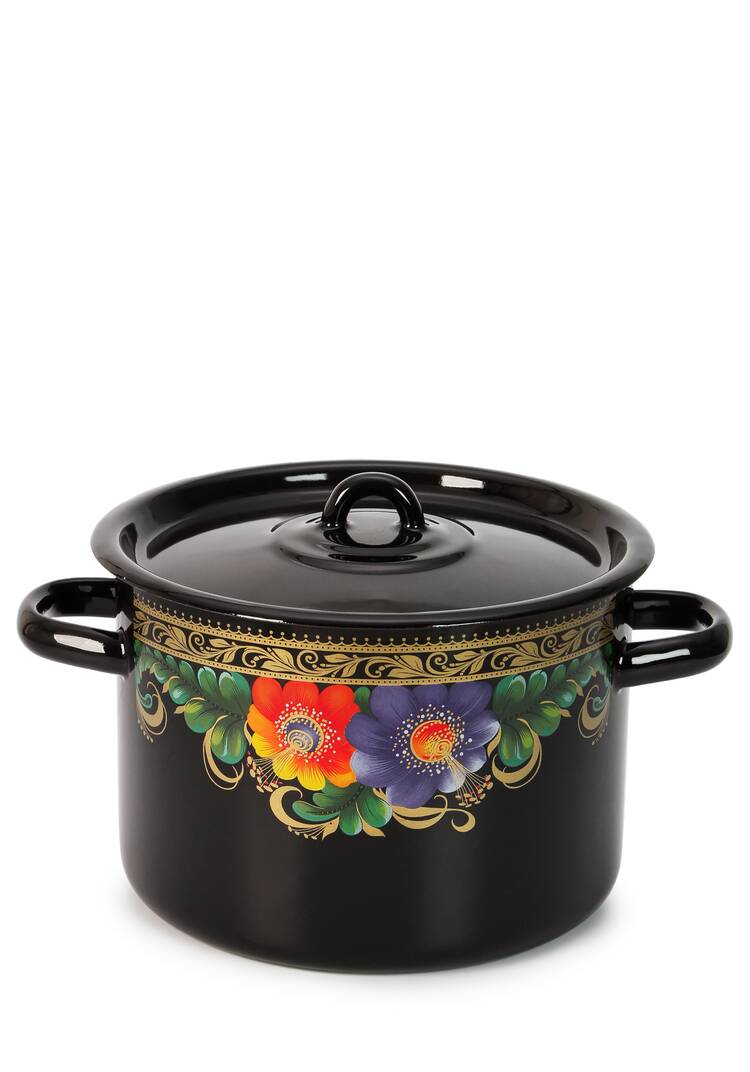 Кастрюля эмалированная Калина шир.  750, рис. 11