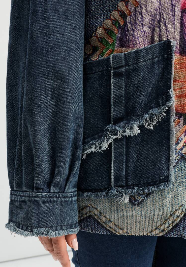 Джинсовая куртка Райли шир.  750, рис. 13