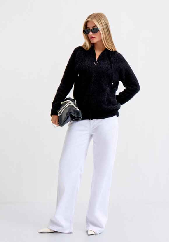 Кардиган на молнии с капюшоном Амели шир.  580, рис. 35