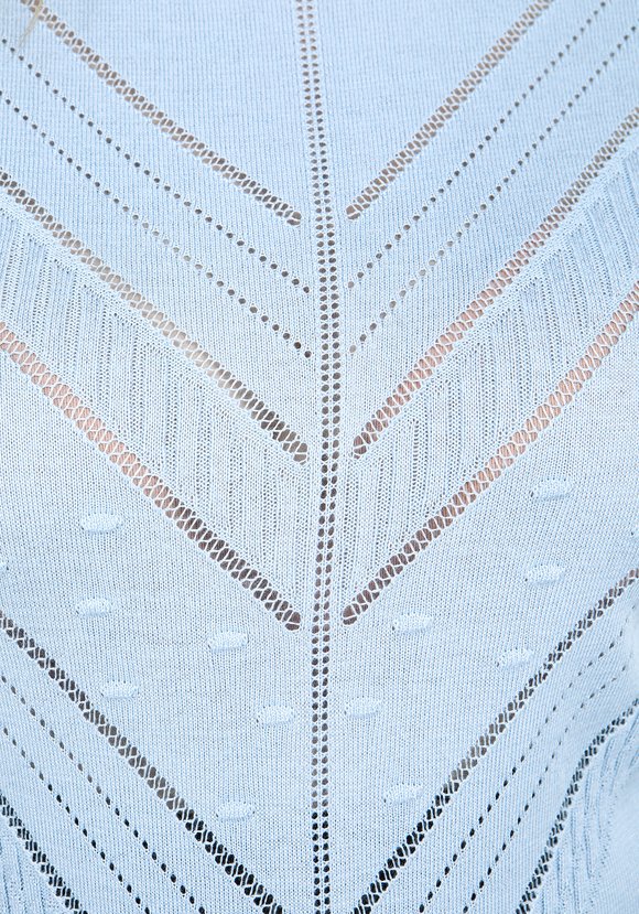 Джемпер ажурный со спущенным рукавом шир.  580, рис. 12