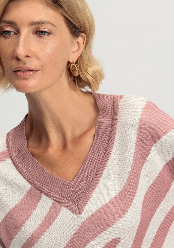 Джемпер с принтом зебра шир.  580, рис. 27