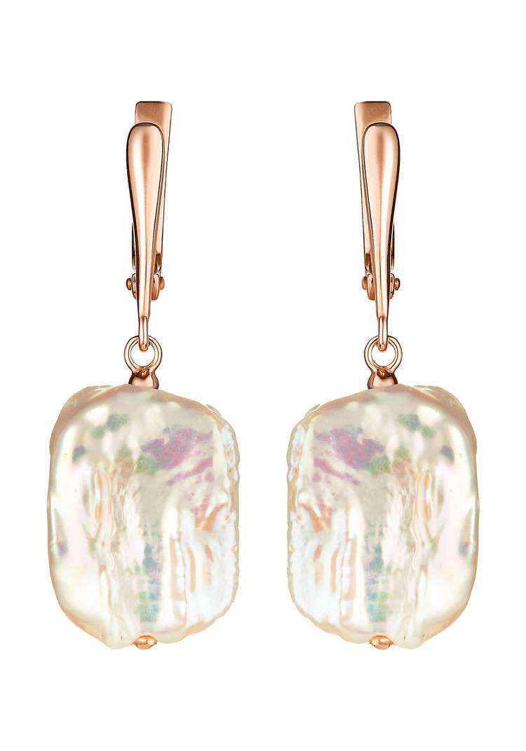 Серьги серебряные Совершенное чудо шир.  750, рис. 1