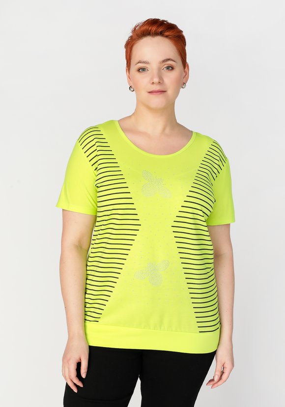 Блуза с принтом Агнес шир.  580, рис. 5