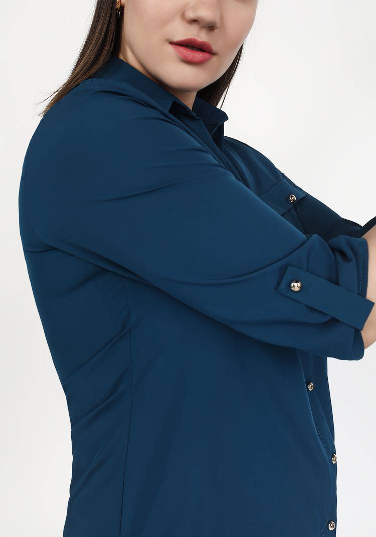 Блуза Прекрасный восторг шир.  750, рис. 10