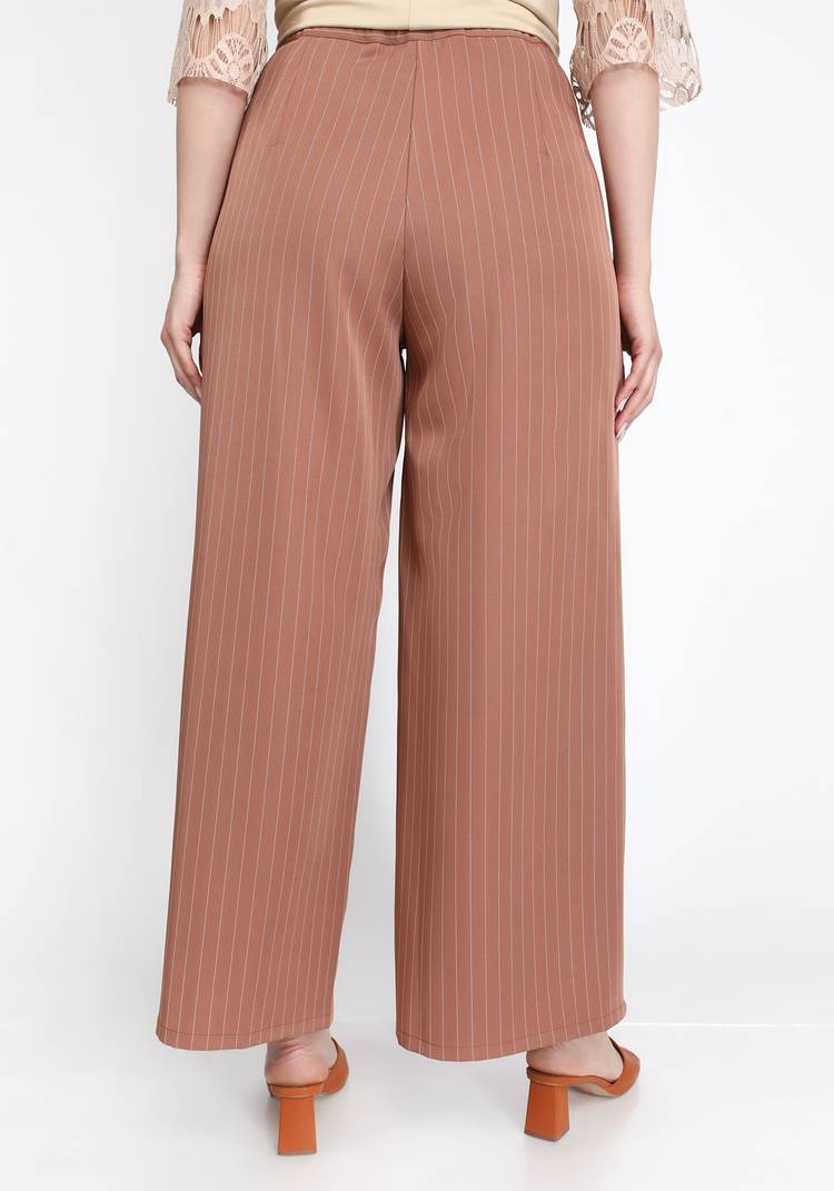 Брюки-палаццо в полоску шир.  750, рис. 6