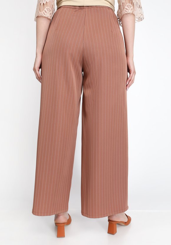 Брюки-палаццо в полоску шир.  580, рис. 6
