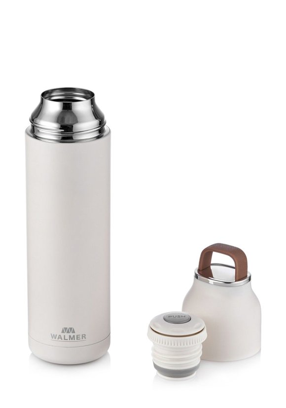 WALMER Термос Belt дорожный 500 мл, молочный шир.  580, рис. 2