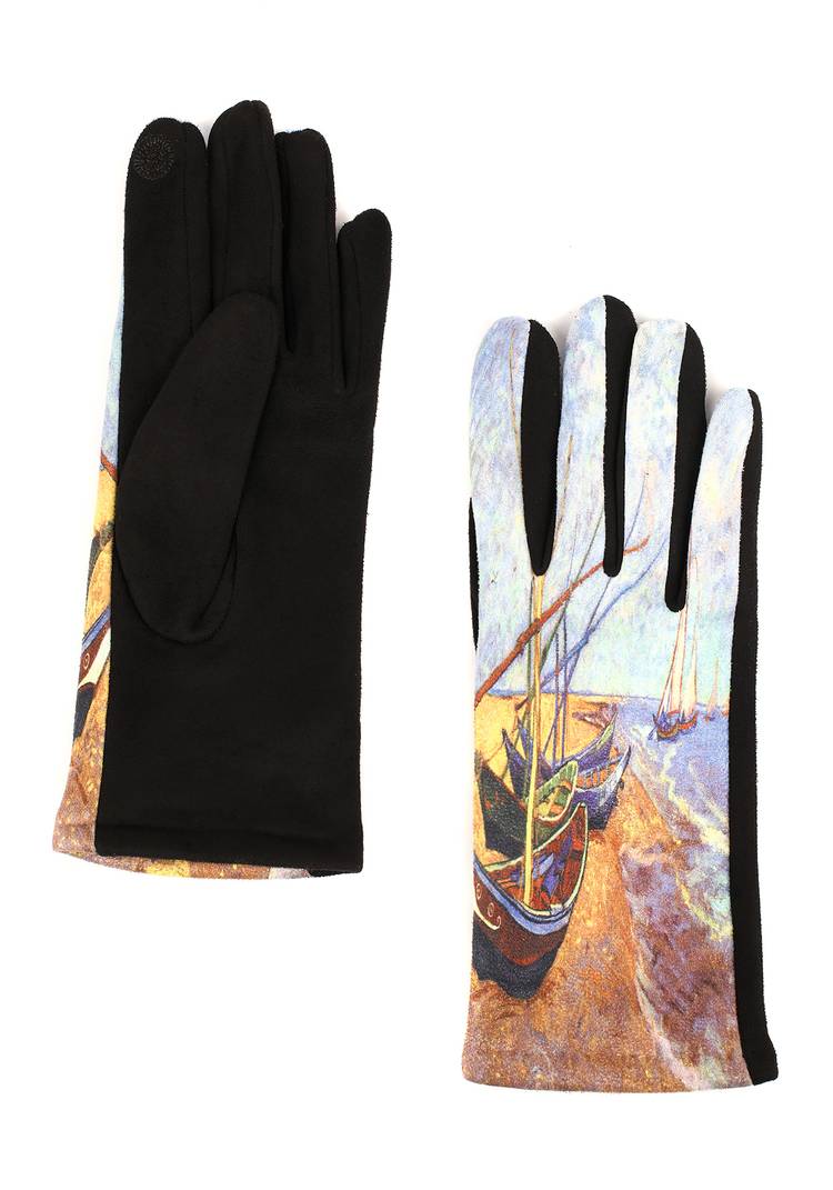 Перчатки с оригинальным принтом шир.  750, рис. 5