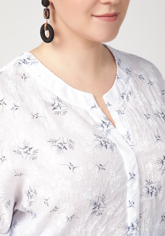 Блуза Нежный день шир.  580, рис. 8