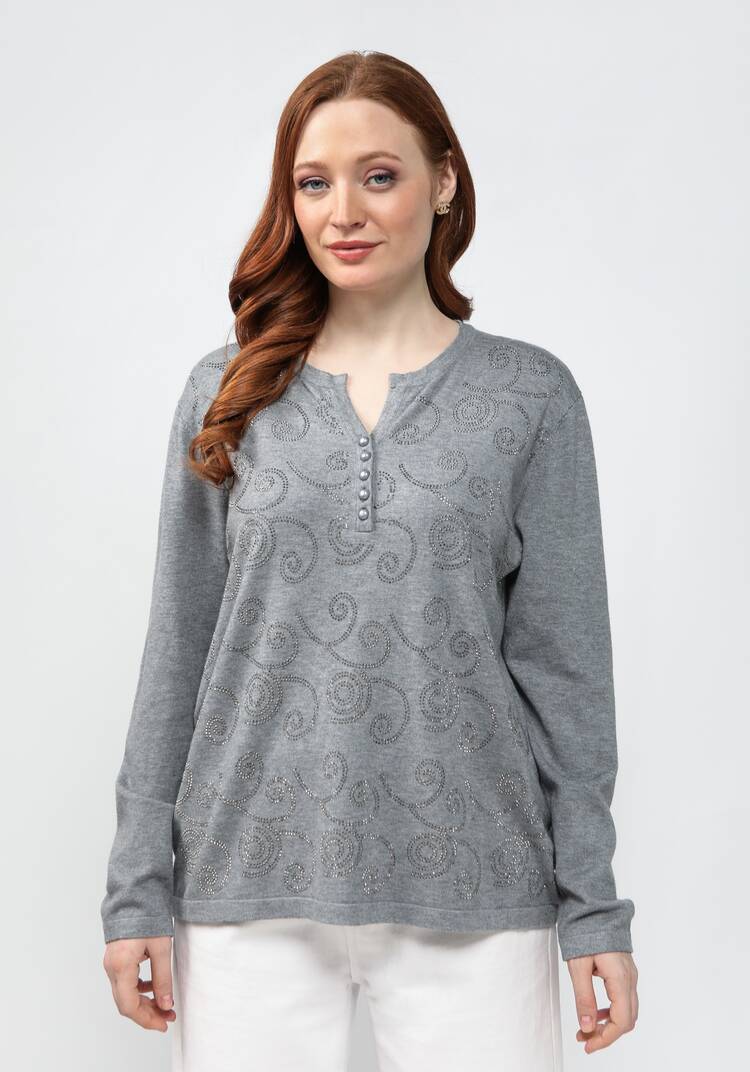 Джемпер Милена шир.  750, рис. 45