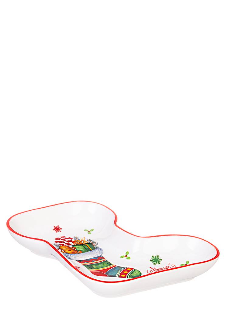 Набор из 2-х сервировочных фигурных тарелок шир.  750, рис. 5