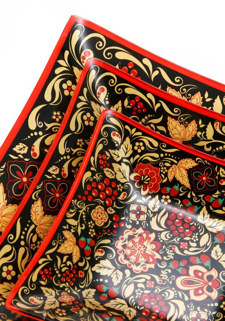 Набор салатников из стекла, 3 шт. шир.  750, рис. 13