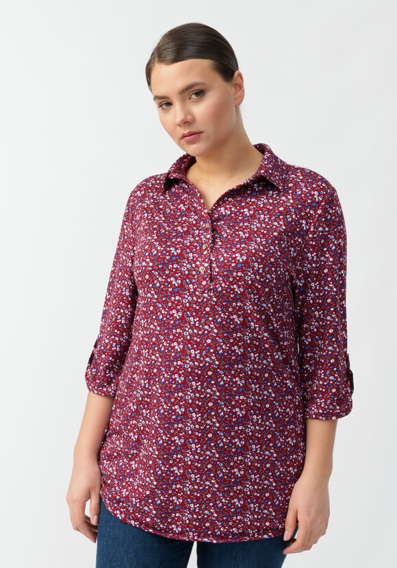 Рубашка Лучия с принтом шир.  580, рис. 4