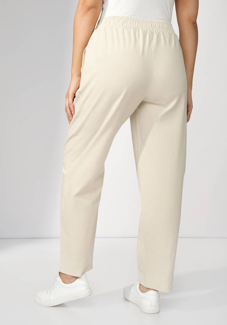 Брюки зауженные из хлопка с эластаном шир.  750, рис. 11