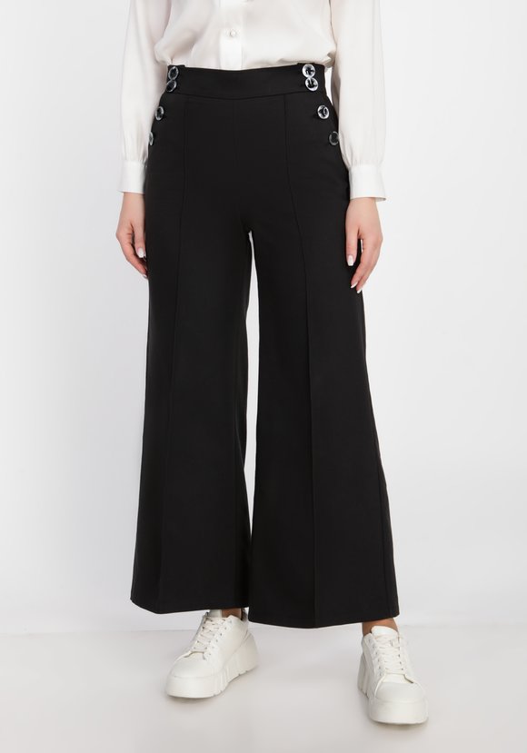 Брюки на пуговицах шир.  580, рис. 5