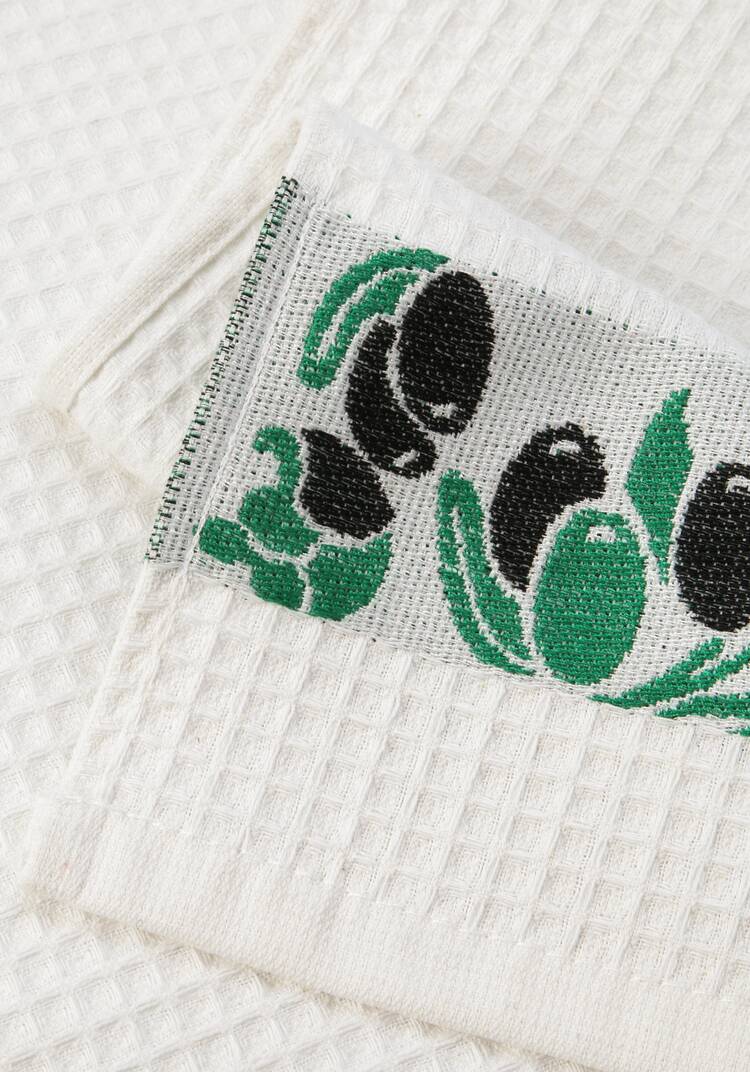 Полотенце вафельное с вышивкой, 6 шт. шир.  750, рис. 11