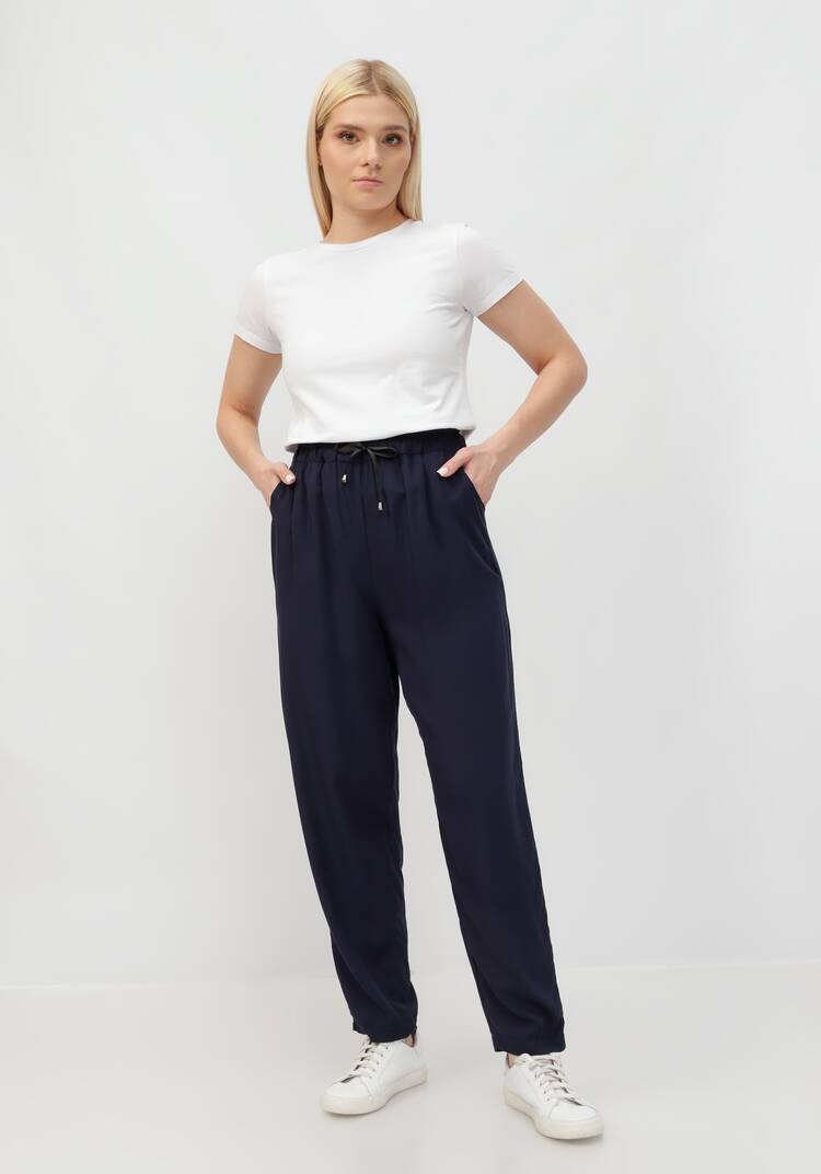 Брюки на кулиске свободного кроя шир.  750, рис. 14