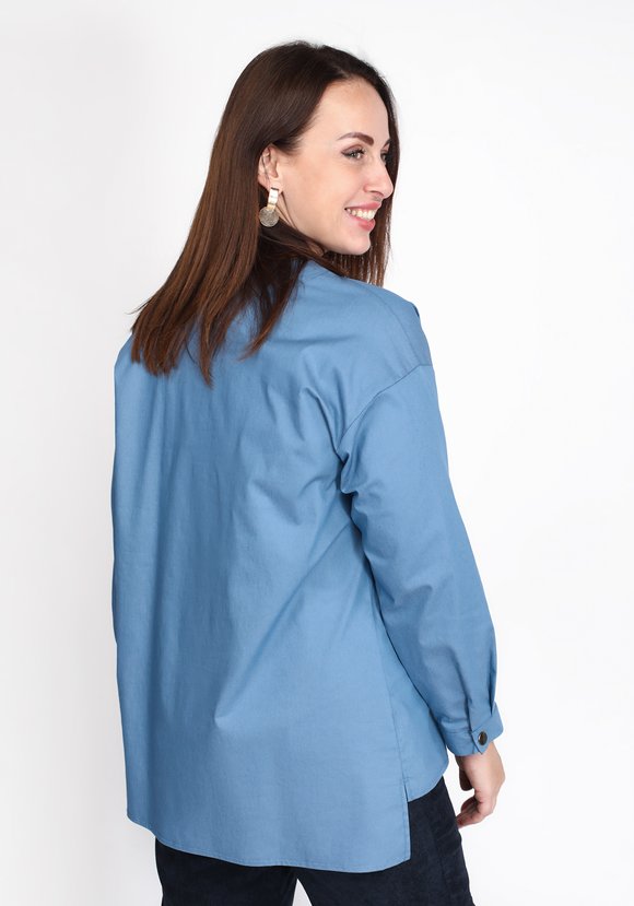 Блуза Загадочная незнакомка шир.  580, рис. 10