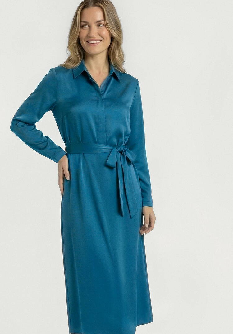 Платье шелковое прямое Лея шир.  750, рис. 2