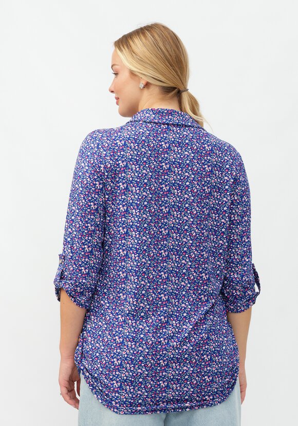 Рубашка Лучия с принтом шир.  580, рис. 11