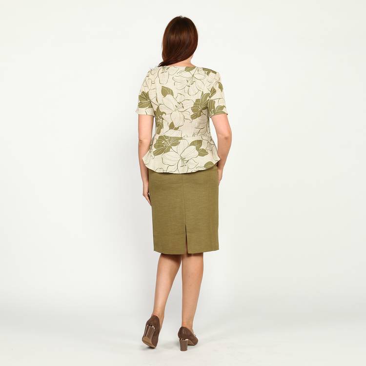 Юбка женская однотонная шир.  750, рис. 13