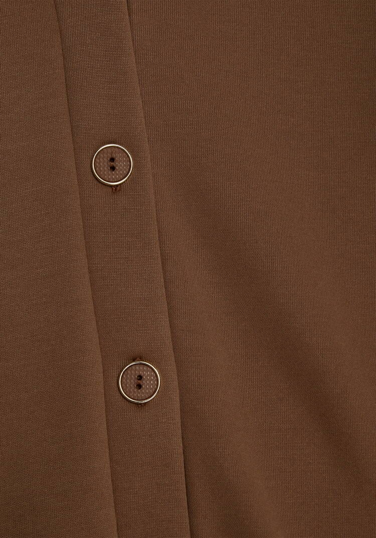 Кардиган на пуговицах утепленный шир.  750, рис. 13