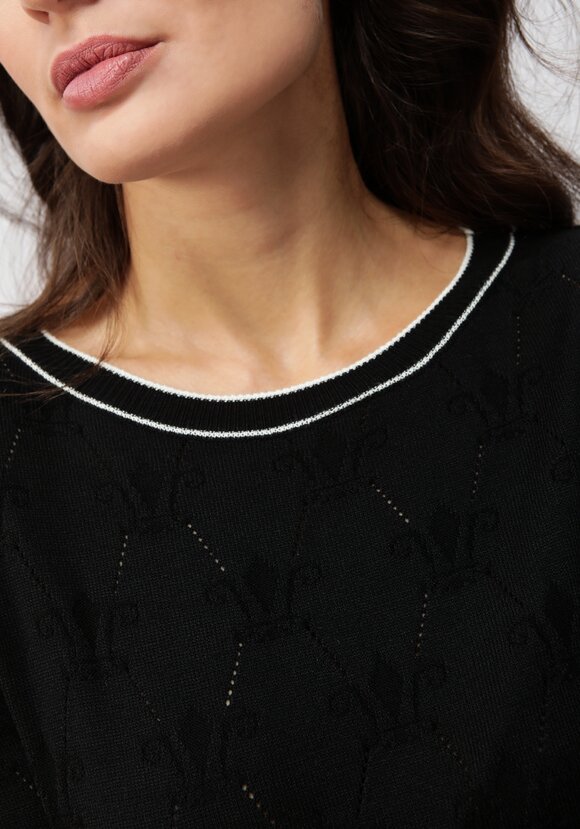 Джемпер с фактурным принтом шир.  580, рис. 5