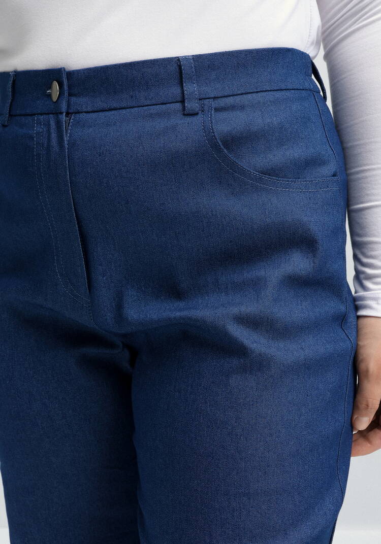 Брюки свободного кроя с поясом на резинке шир.  750, рис. 7