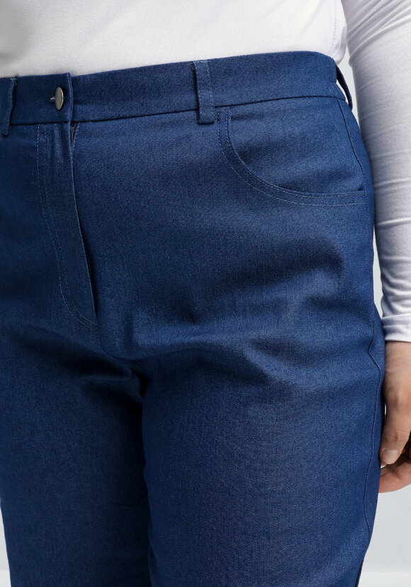 Брюки свободного кроя с поясом на резинке шир.  580, рис. 7