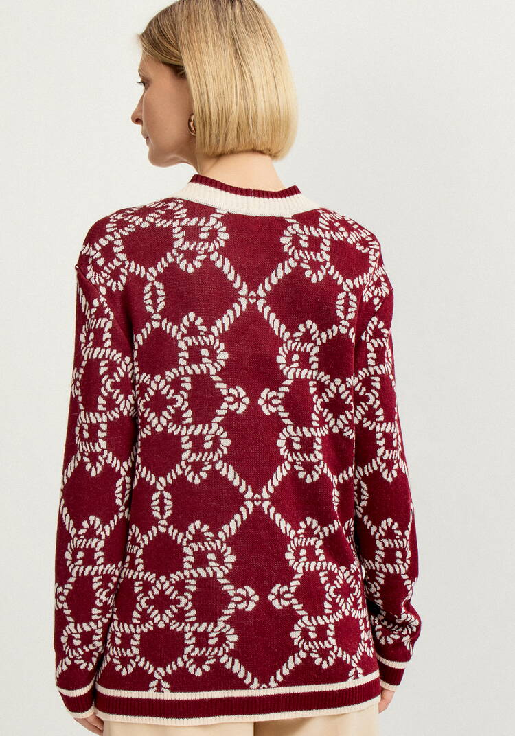 Кардиган женский удлиненный с карманами шир.  750, рис. 8