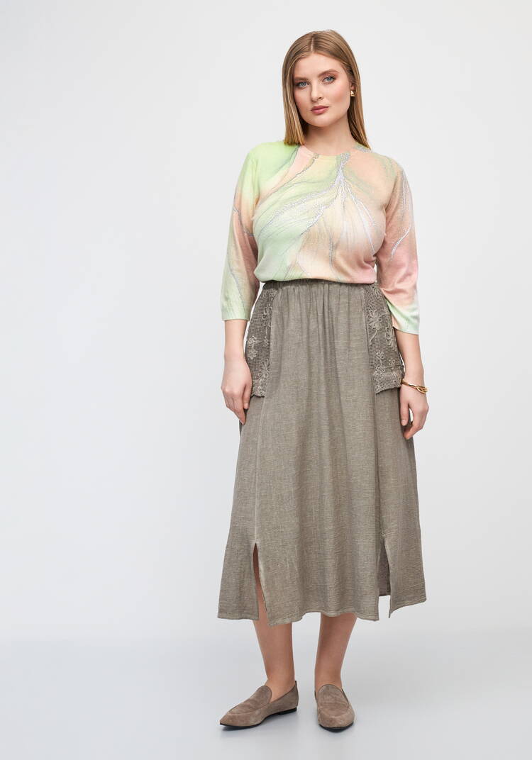 Блуза со стразами Венера шир.  750, рис. 2