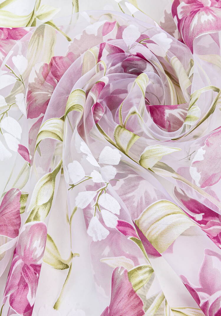 Тюль-вуаль Ирисы шир.  750, рис. 4