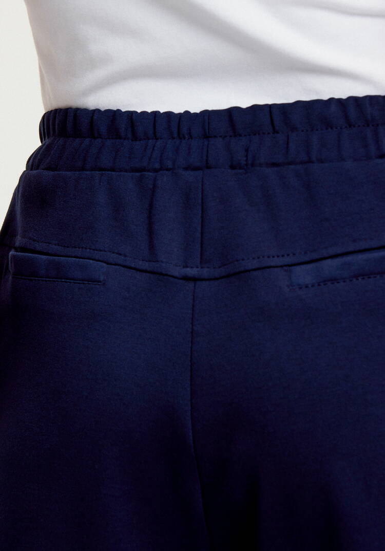 Брюки трикотажные со стрелками шир.  750, рис. 30