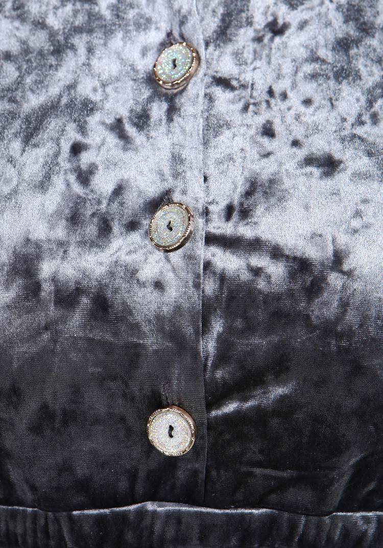 Платье из мраморного велюра шир.  750, рис. 8