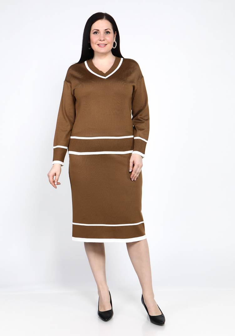 Юбка прямая на мягкой резинке шир.  750, рис. 7