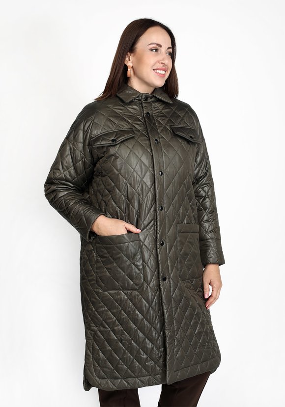 Пальто стеганое шир.  580, рис. 13