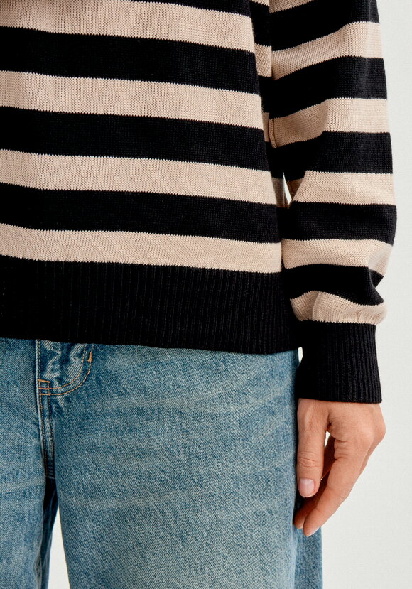 Джемпер поло в полоску шир.  580, рис. 19