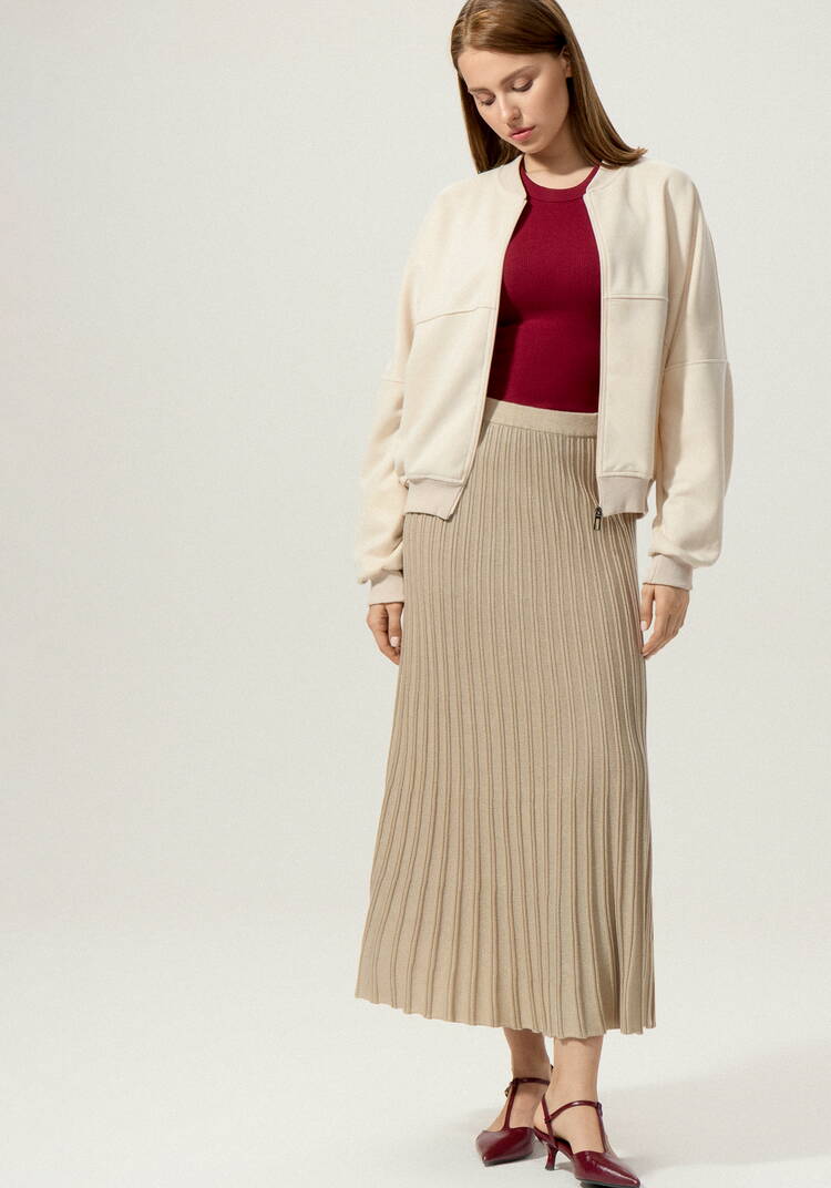 Юбка женская с плиссе шир.  750, рис. 25