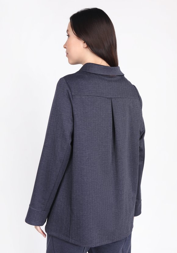 Блуза из экозамши шир.  580, рис. 2