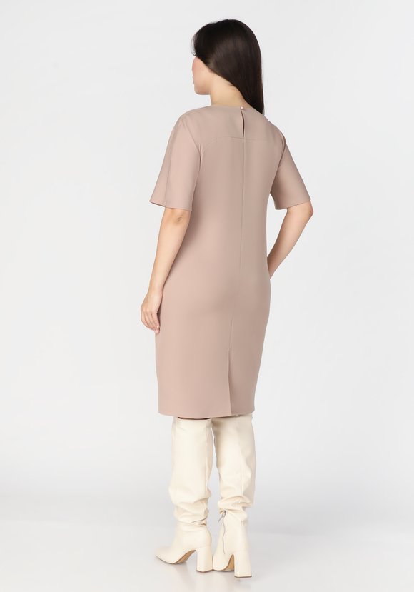 Платье с декором из пуговиц шир.  580, рис. 2