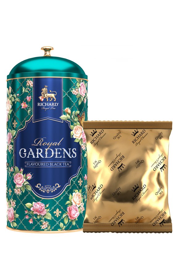 Набор из 2-х чаёв Королевские сады шир.  580, рис. 1